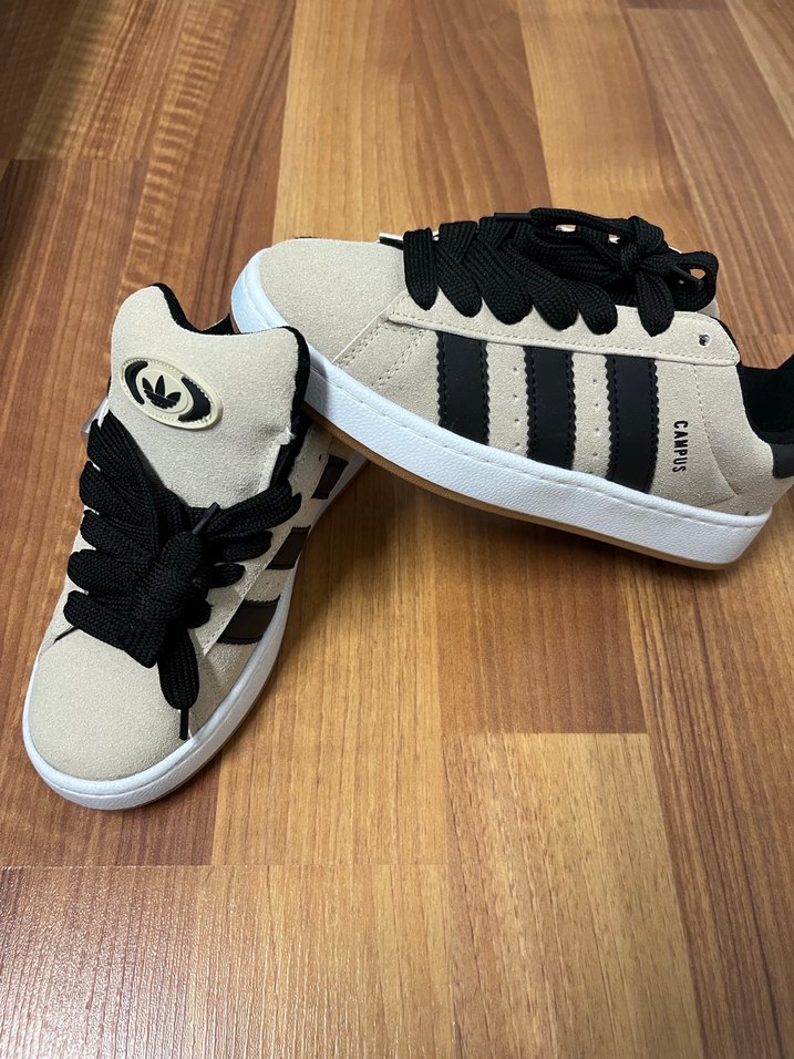 Beyaz Gri Kadın Spor Ayakkabı Wedge Topuklu - Görsel 4