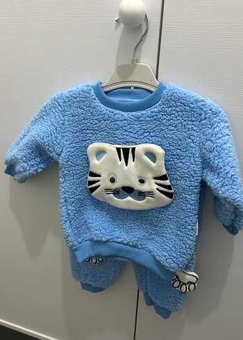 Diğer Mavi Peluş Bebek Takımı
