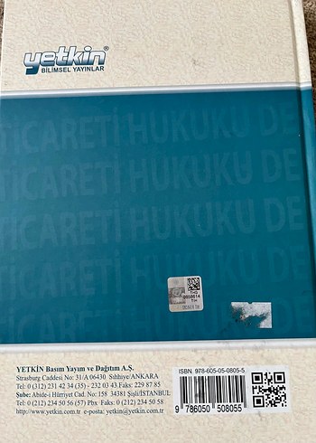 Deniz Ticareti Hukuku - Yeniden Kaleme Alınmış 1. Baskı