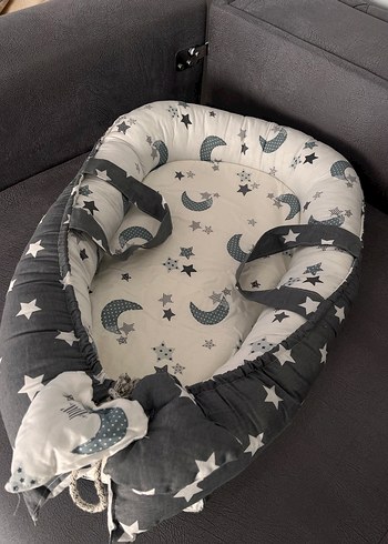 Gri Desenli Çocuk Uyku Seti - Görsel 2