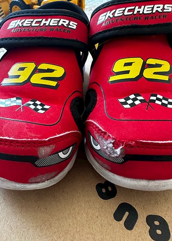 Skechers kırmızı sandalet - Görsel 4