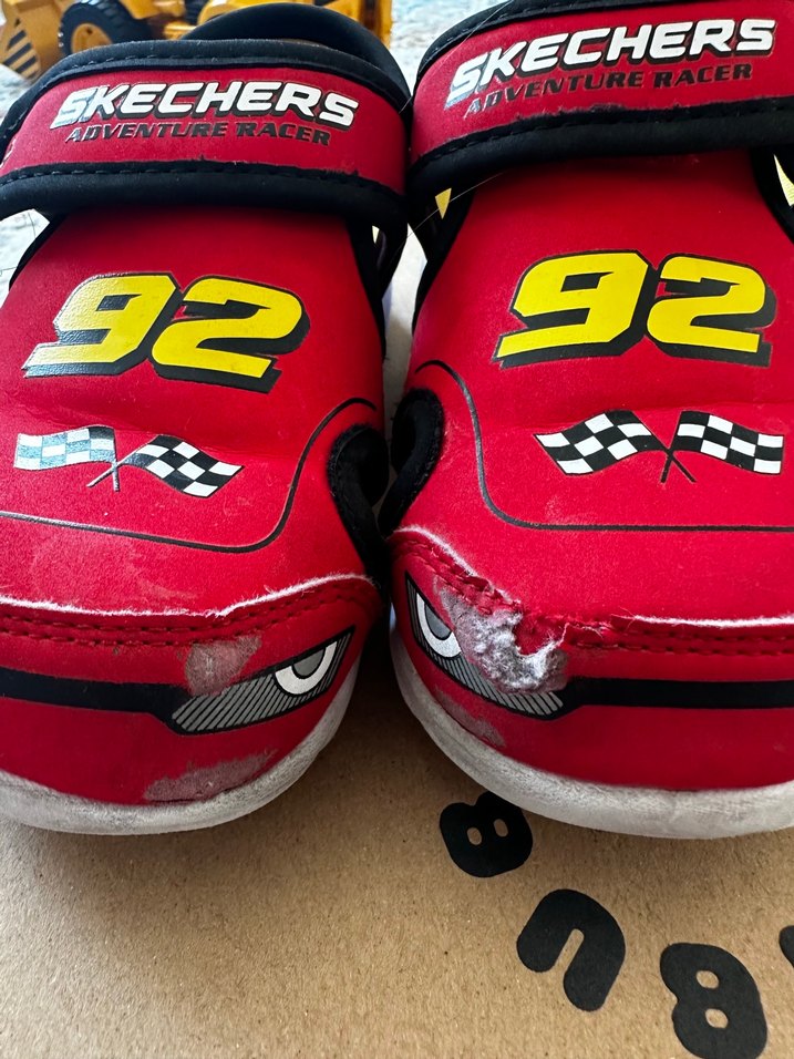 Skechers kırmızı sandalet - Görsel 4