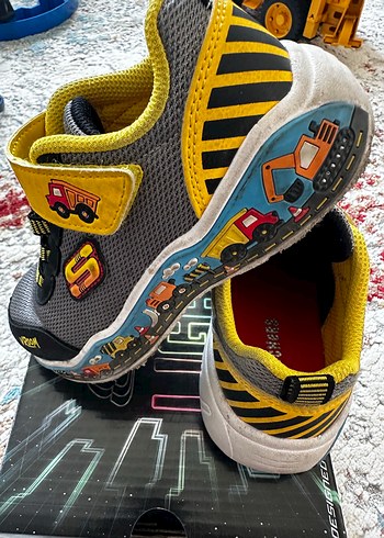 Skechers iş makinaları Erkek Çocuk Spor Ayakkabı - Görsel 2
