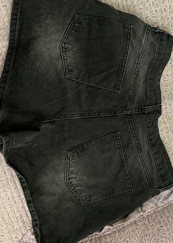 Trendyol & Milla Kadın Siyah Midi Denim Şort