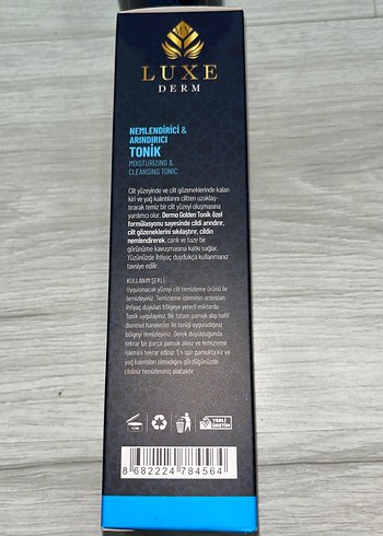 Diğer Luxe Derm Nemlendirici ve Arındırıcı Tonik 200 ml