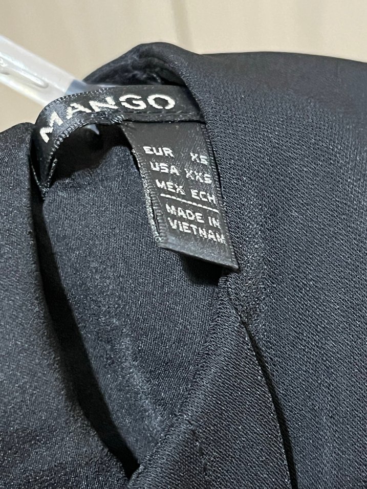 Mango Siyah Tül Detaylı Abiye Elbise - Görsel 2