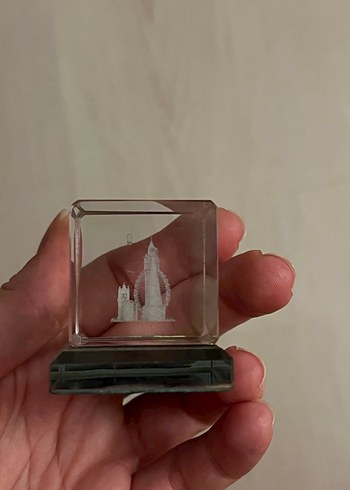 Londra London Cam Hediye Prizma Big Ben - Görsel 3