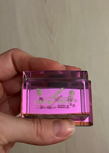 Londra London Cam Hediye Prizma Big Ben - Görsel 2