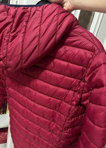 Bordo Erkek Çocuk Mont - Görsel 2