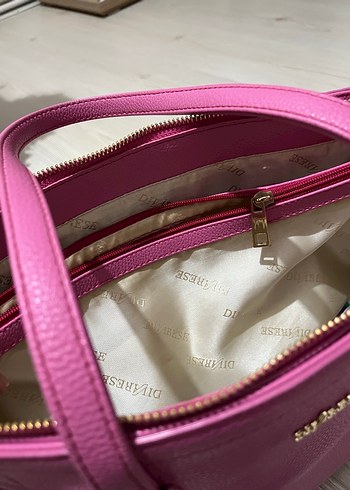 Divarese Pembe Omuz Çantası - Görsel 2