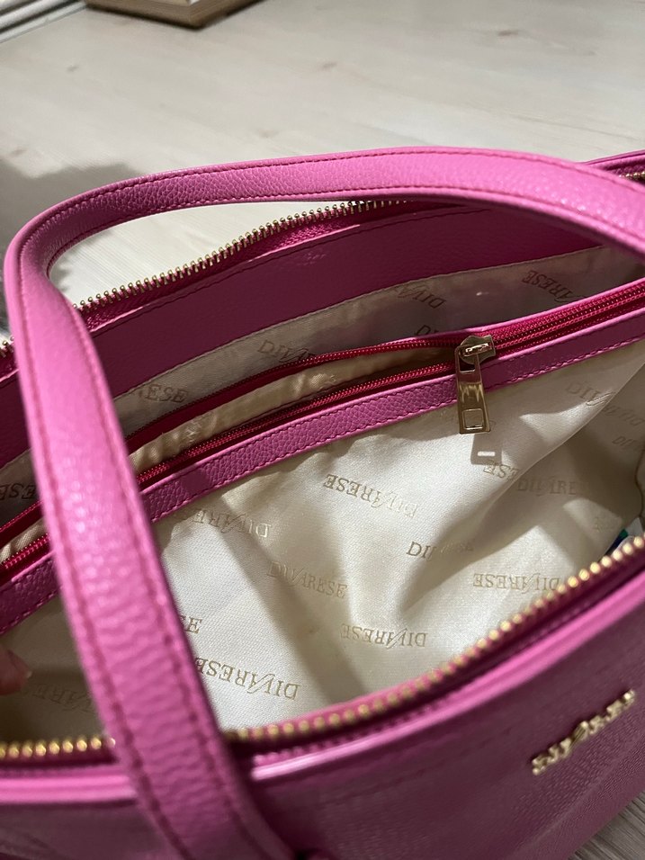 Divarese Pembe Omuz Çantası - Görsel 2