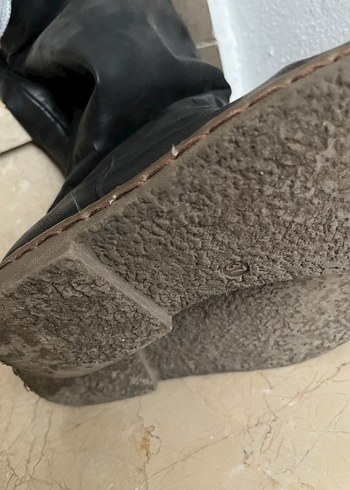 Bambi İçi Tüylü Siyah Çizme - Görsel 3