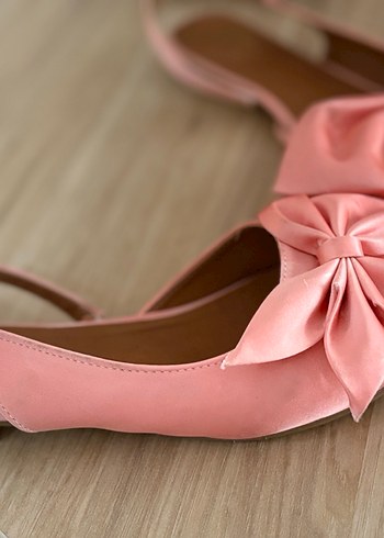 Pembe Fiyonklu Kadın Babet - Görsel 4