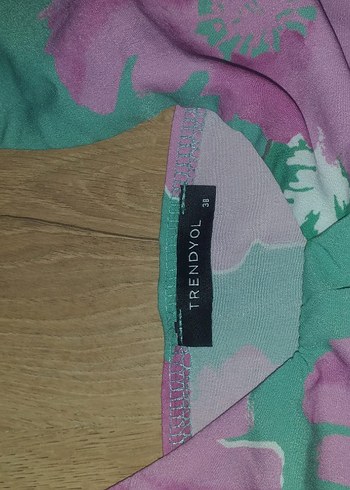 Çiçekli Crop -Etek Çok şık Takım - Görsel 7