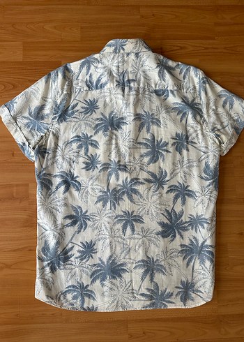 xl Beden Palmiyeli Oversize Tommy Vercetti Type Gömlek