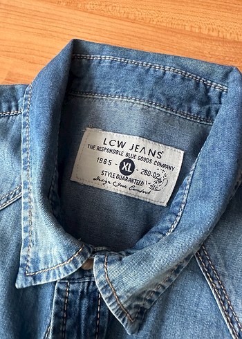 LC Waikiki Oversize Mavi Denim/Kot Gömlek
