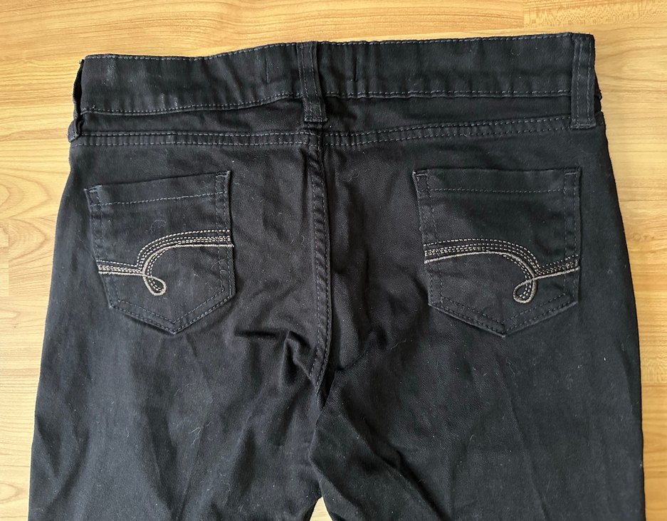 Y2K Fairycore Grunge İspanyol Paça Pantolon - Görsel 4