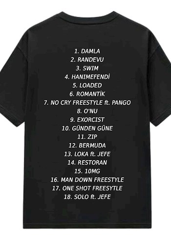 Taşlı Motive Romantik Albüm Tshirt - Görsel 3