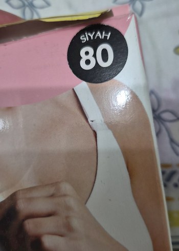 Beyaz Baskılı Emzirme Sütyeni Pamuklu - Görsel 4