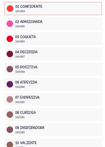 Farmasi Kırmızı Lip Lacquer 01 Confident - Görsel 2