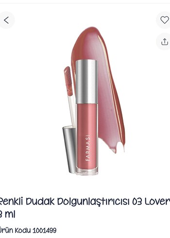 Farmasi Renkli Dudak Dolgunlaştırıcısı - Görsel 3