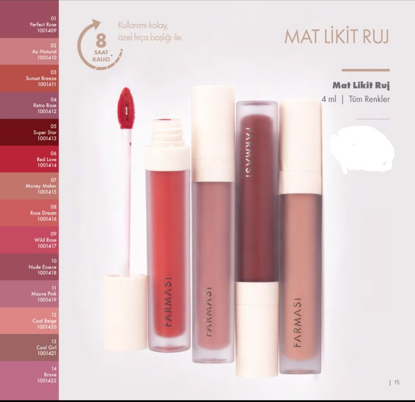 Mat Likit Ruj 08 Rose Dream - Görsel 2