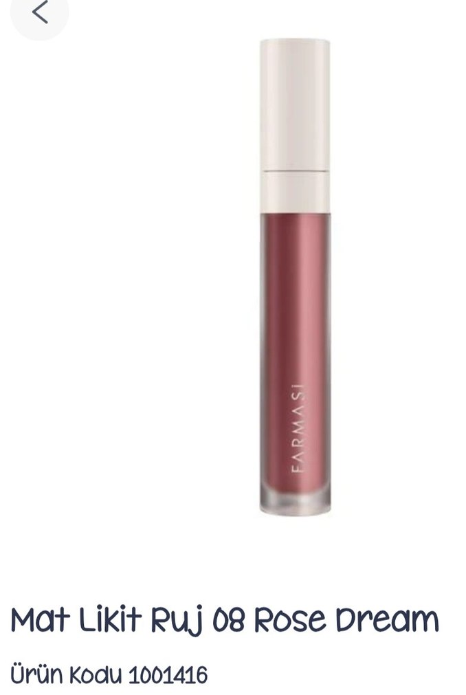 Mat Likit Ruj 08 Rose Dream - Görsel 3