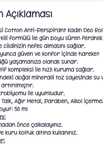 Farmasi Stay Fresh Deo Roll On Pure 50 ml - Görsel 6