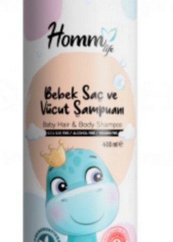 HOMM LIFE BEBEK SAÇ VE VÜCUT ŞAMPUANI 400 ML - Görsel 4
