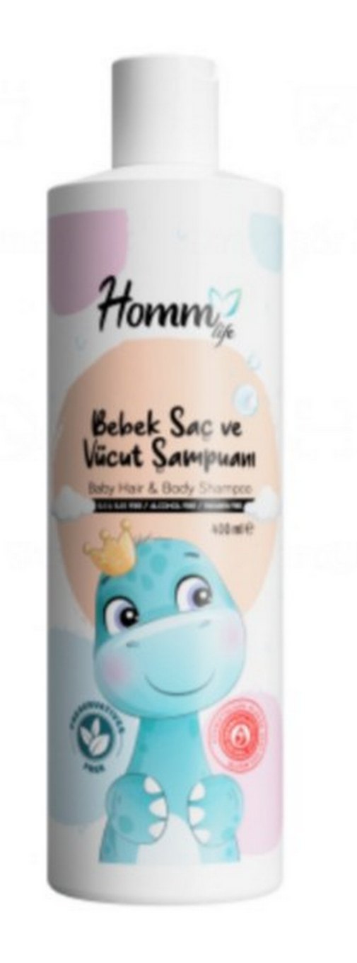 HOMM LIFE BEBEK SAÇ VE VÜCUT ŞAMPUANI 400 ML - Görsel 4
