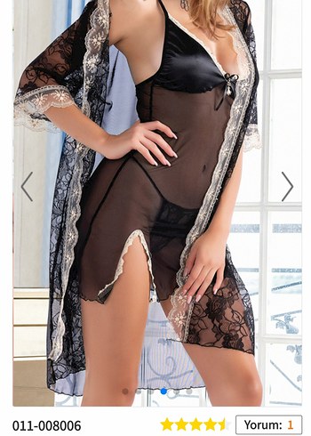 Miorre Gecelik ve Sabahlık 3'lü Set - Görsel 3