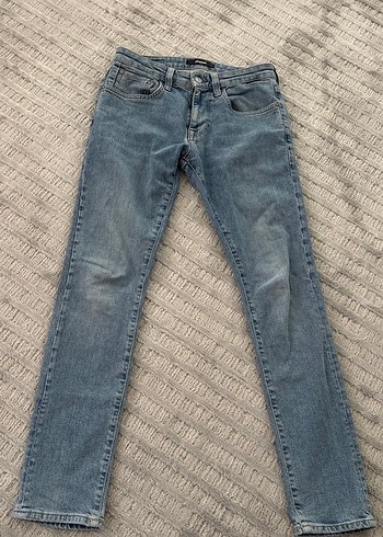 Mavi Renk erkek Denim skinny Jean - Görsel 4