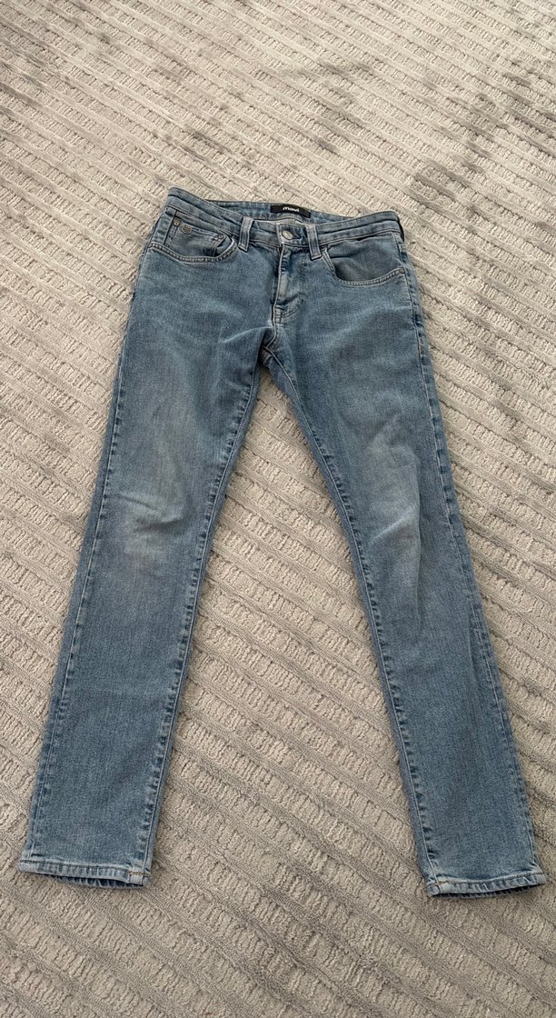 Mavi Renk erkek Denim skinny Jean - Görsel 4