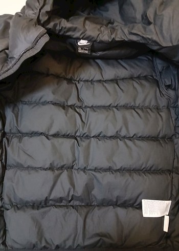 m Beden Nike Siyah Kapüşonlu Erkek mont