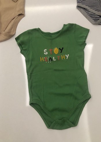 Bebek Erkek Uzun Kollu Renkli Body Seti - Görsel 4