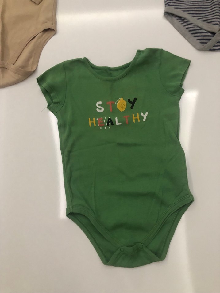 Bebek Erkek Uzun Kollu Renkli Body Seti - Görsel 4