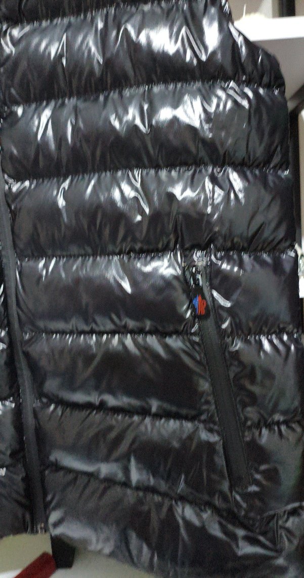 Siyah Düğmeli Yüksek Yakalı Erkek Şişme Yelek - Görsel 3