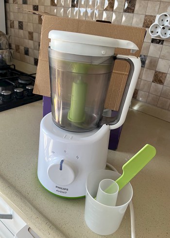 Philips Avent Buharlı Blender Beyaz - Görsel 2