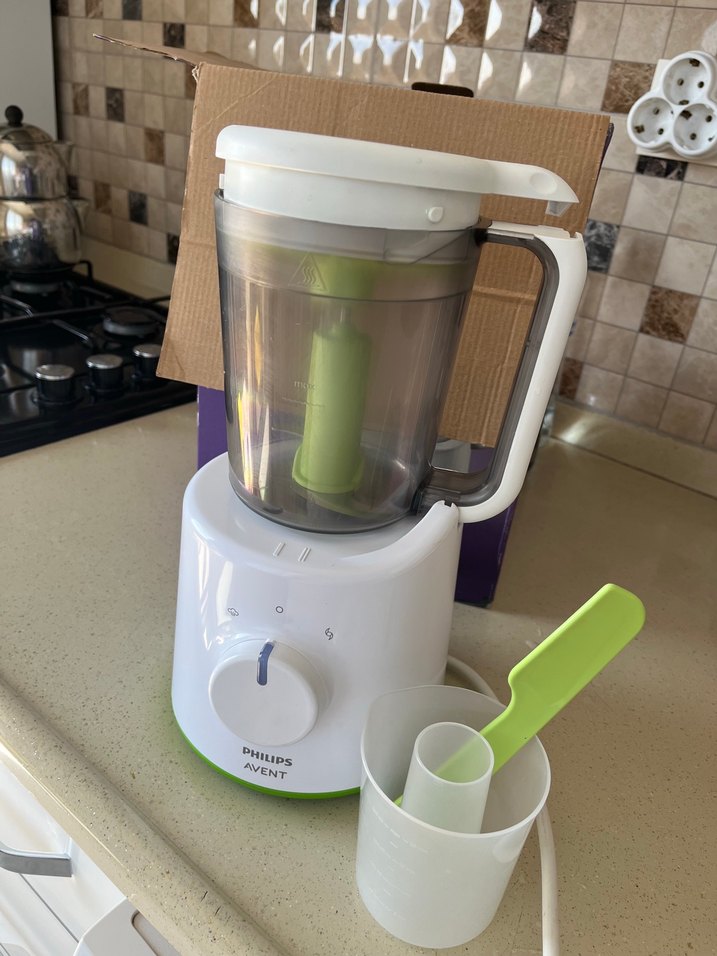 Philips Avent Buharlı Blender Beyaz - Görsel 3