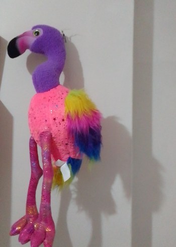 Rengarenk Flamingo Peluş Oyuncak
