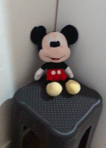 Beden Çok Renkli Mickey Mouse Peluş Oyuncak