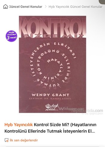 Kontrol Sizde Mi? - Wendy Grant - Görsel 3