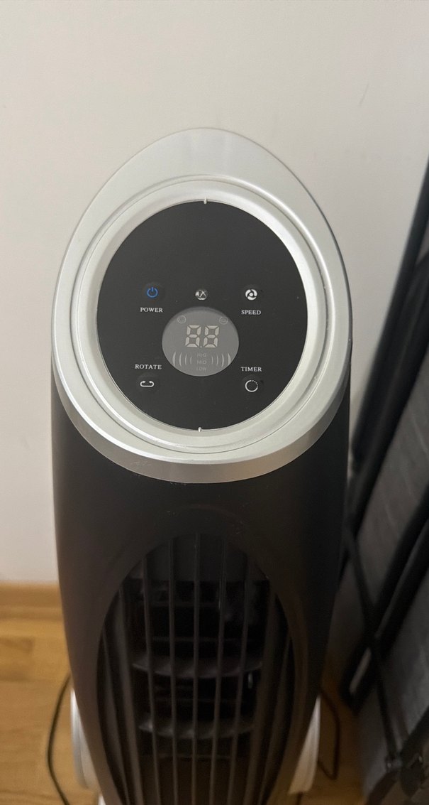 Fakir TVL90 Siyah-Gri Vantilatör - Görsel 2