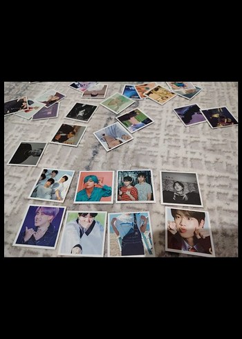 BTS (K-Pop) Temalı Fotoğraf Kart Seti - Fotokart PC