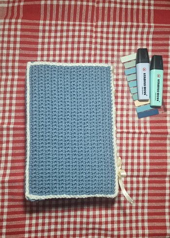 Örgü Kitap Kılıfı - Görsel 3