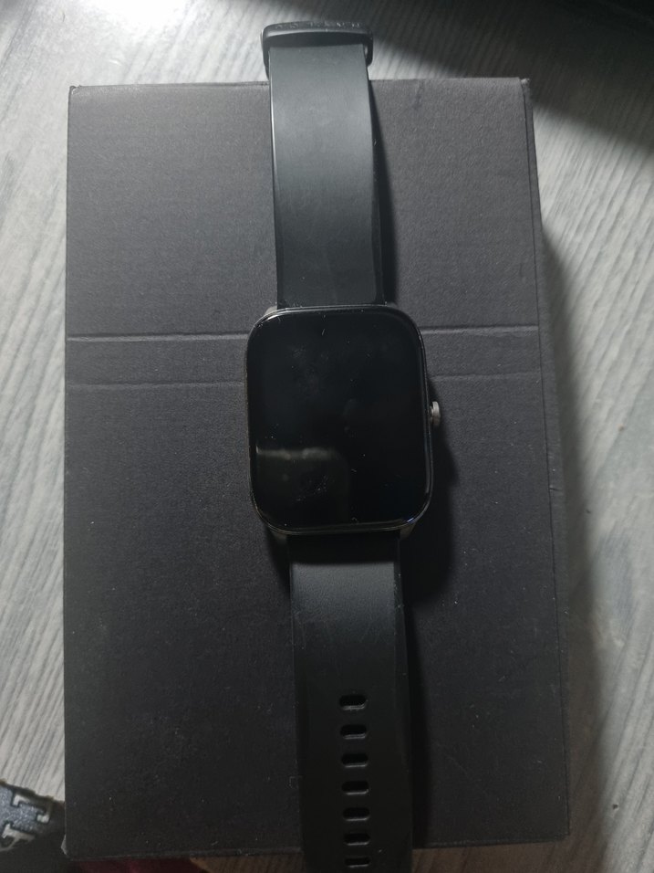 Siyah Akıllı Saat, Dijital Ekranlı - Görsel 2