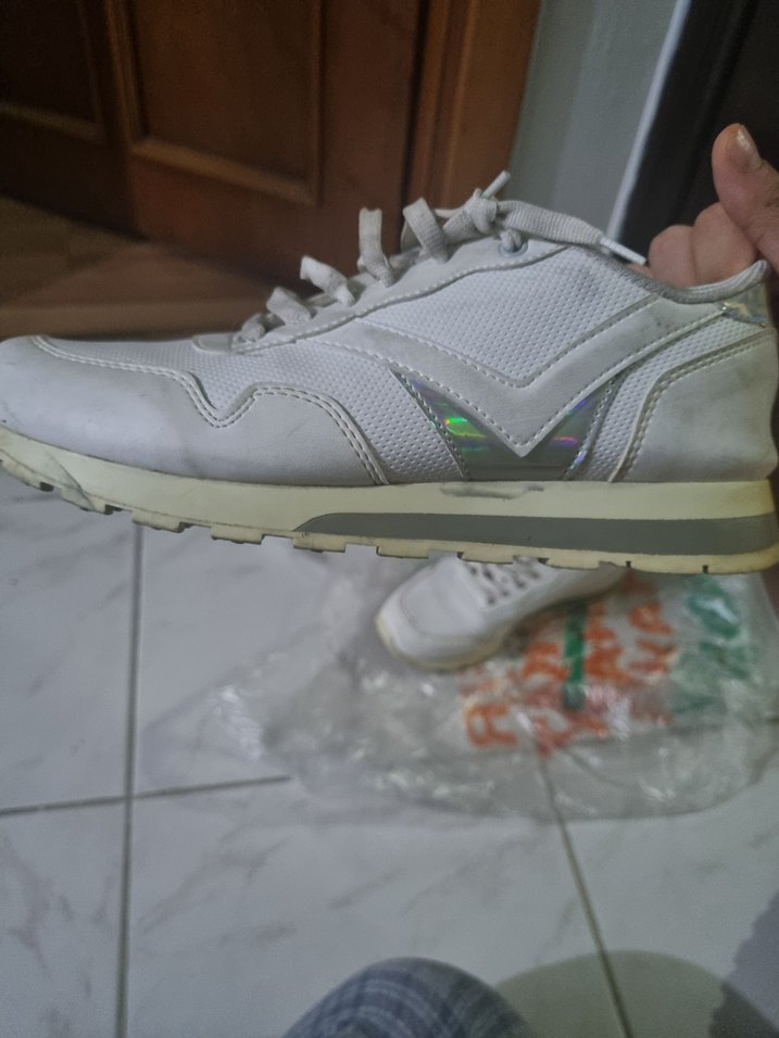 Beyaz Kadın Spor Ayakkabı - Görsel 2