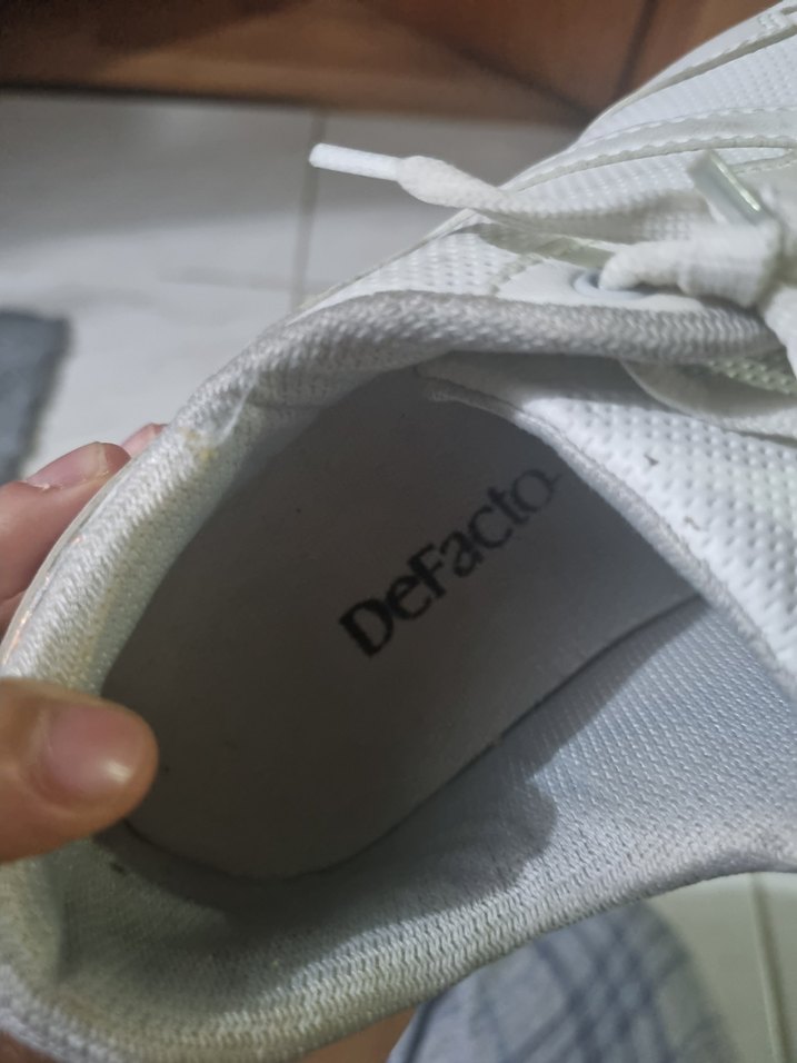 Beyaz Kadın Spor Ayakkabı - Görsel 4