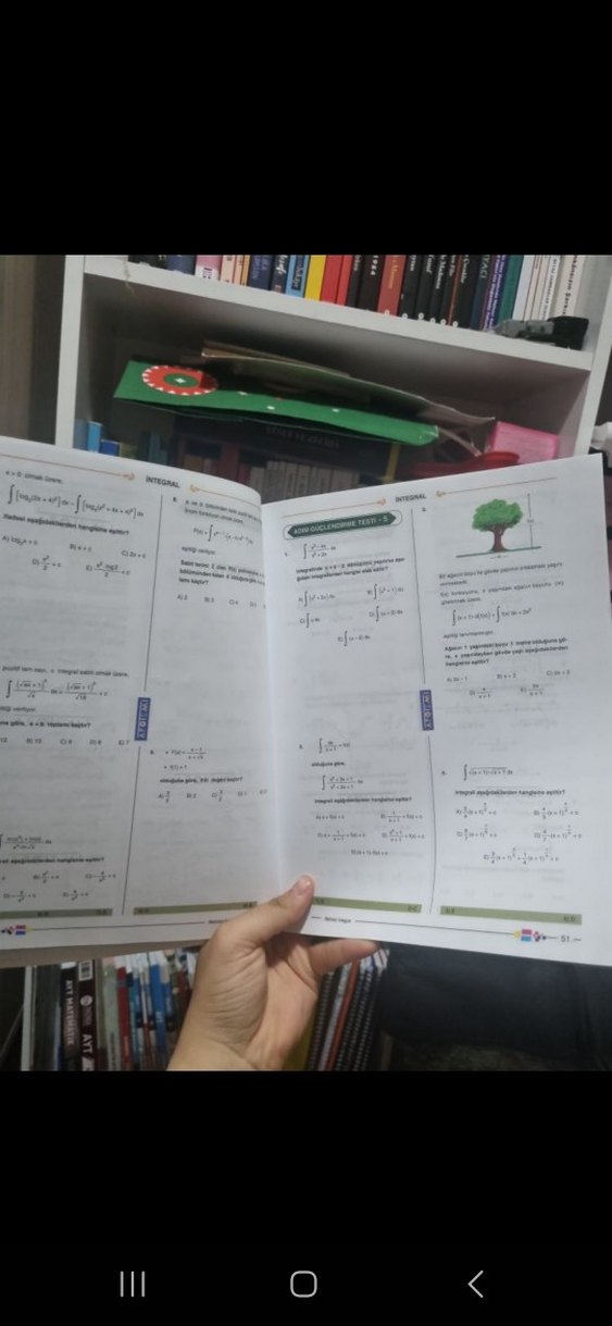 Apotemi İntegral Soru Bankası - Görsel 4