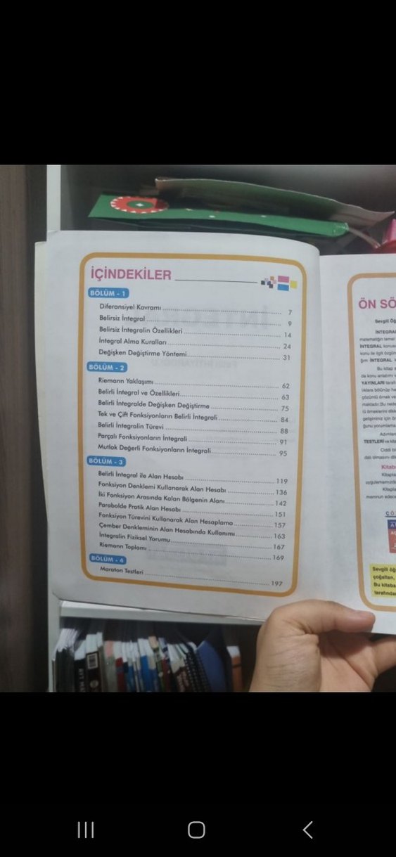 Apotemi İntegral Soru Bankası - Görsel 2